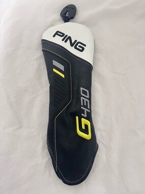 Ping G430 Black White Yellow Fairway Wood Headcover